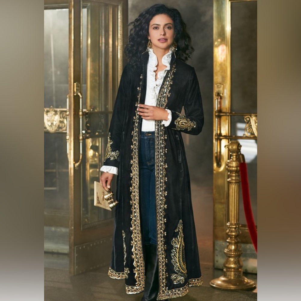 SOFT SURROUNDINGS DUSTER. VINTAGE DUSTER